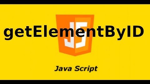 Javascript cơ bản - Bài 5, vd3 - Sử dụng getElementByID trong mô hình DOM