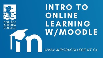 Introduction to Moodle 2021