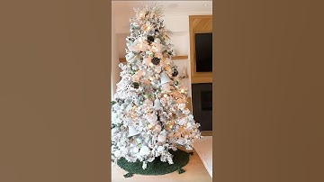Thumbnail of Beautiful Flocked CHRISTMAS TREE