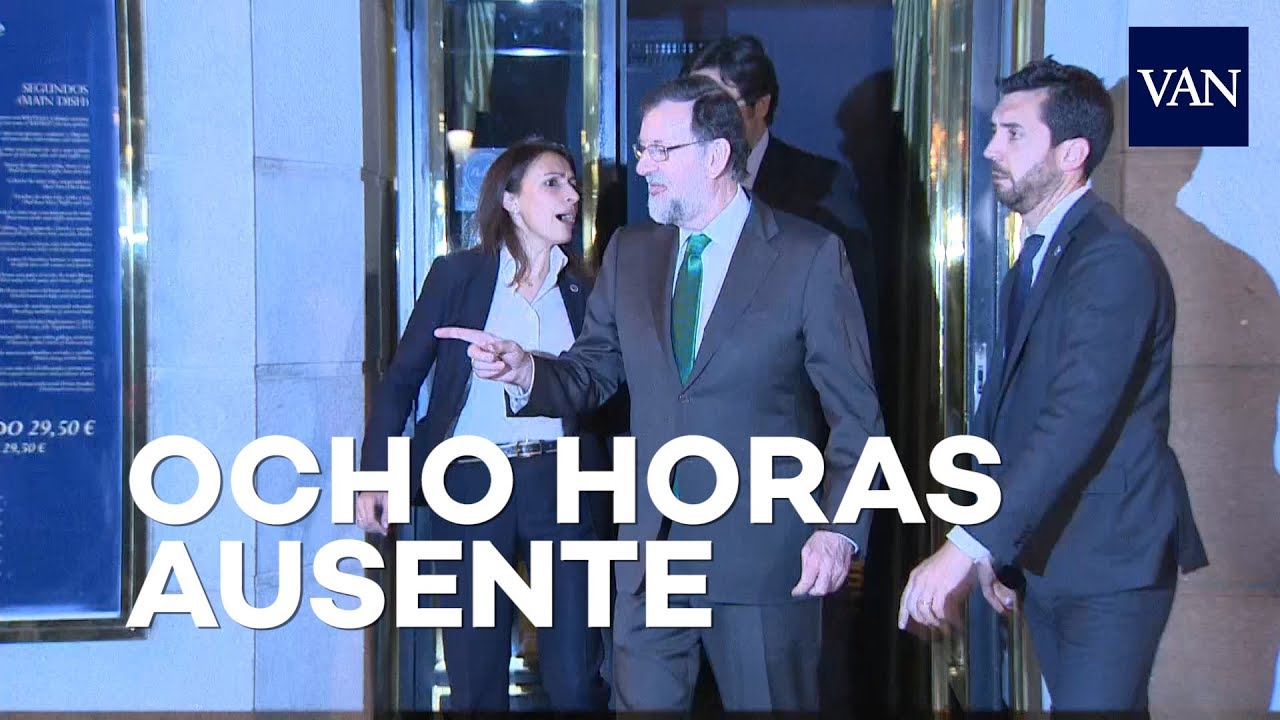 MOCIÓN DE CENSURA | Rajoy pasa ocho horas en un restaurante mientras se debatía su final