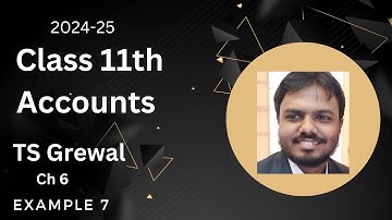 TS Grewal Class 11 Accountancy Chapter 6 Accounting Procedure Rules of Debit & Credit Solution no:7