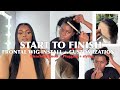 *Very Details* Wig Customization | Bleaching Knots | Plugging | Install ft. one more hair