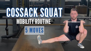 Cossack Squat Mobility Routine - 5 Moves (FOLLOW ALONG)