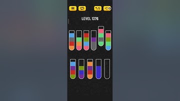 Water sort puzzle level 1376