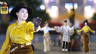 Tibetan dance "Precious Life", follow the rhythm up!