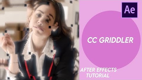 cc griddler transition|After effects tutorial