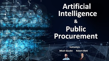Artificial Intelligence & Public Procurement