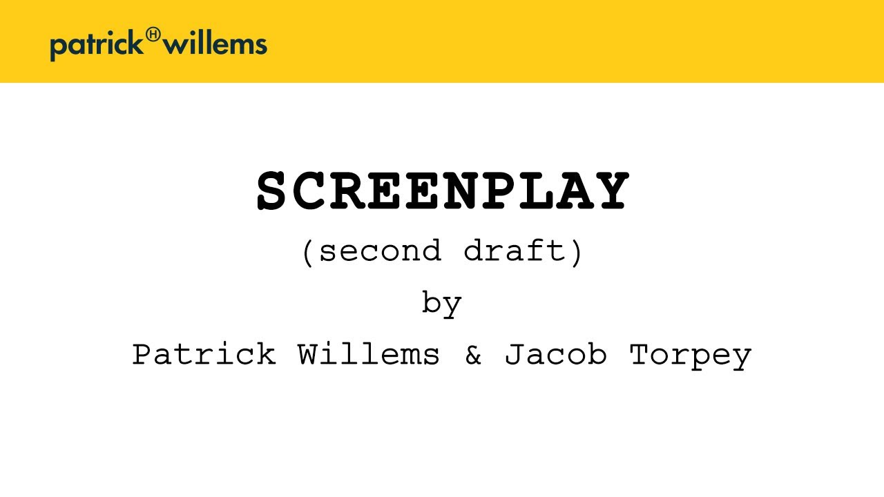 WE WROTE THE SECOND DRAFT OF OUR SCREENPLAY - YouTube
