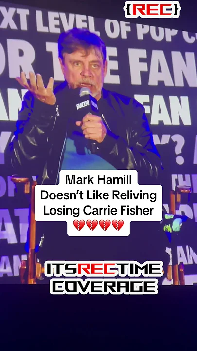 Mark Hamill Doesn’t Like Reliving Losing Carrie Fisher #Shorts