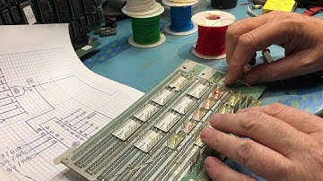 STB414 - Altair 8800 - Part 39 - Homebrew 1702A EPROM Board - Wirewrapping the address decoder