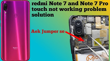 mi note 7 touch not working🥱 | mi note 7 touch not working solution🥰 | note 7 touch not work