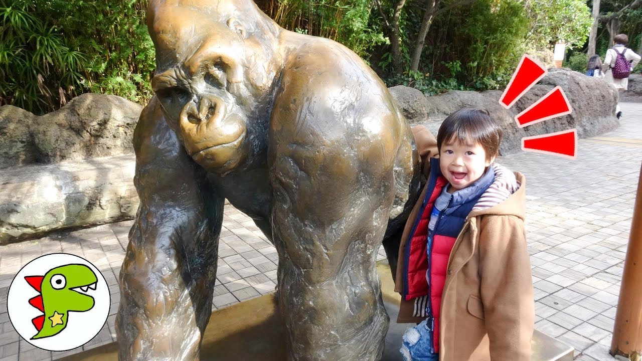 おでかけ 上野動物園へ遊びに行ったよ！色んな動物がいたよ！ トイキッズ