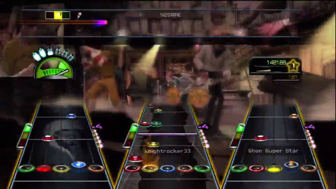 Toxicity Full Band 100 % Guitar Hero Metallica HD