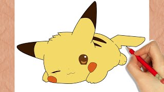 Como Desenhar Pikachu Kawaii Facil Po A Po