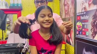 Baby girl haircut / How to Apple Haircut / for beginners haircut step by step / full process