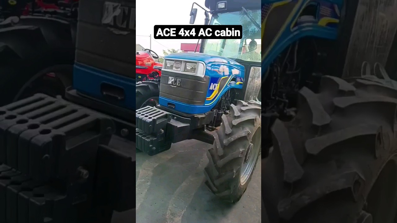 ACE 4X4 AC CABIN TRACTOR || NEW LONCH ACE TRACTOR REVIEW 