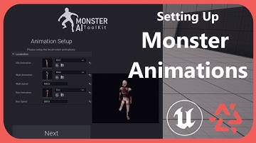 MonsterAIKit | Setup Monster Animations
