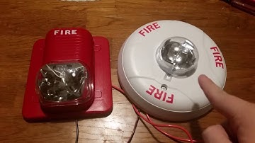 System sensor S12 24 MC &system sensor SCW (Demonstration)