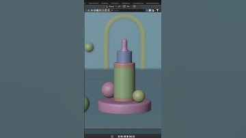 Depth of Field in Solid Viewport Blender Tips 🔥 #b3d #blender #tutorial