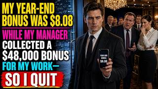 Details My Year-End Bonus Was Just $8.80—While My Boss Made $480,000 Off My Project. So I Quit. Guide