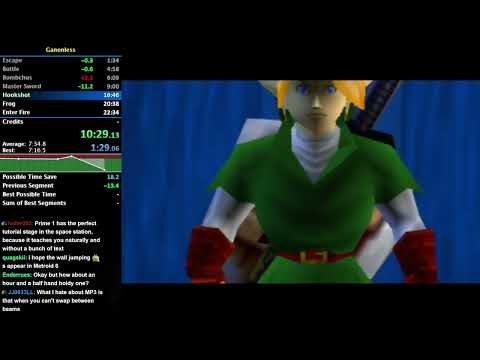 Ocarina of Time Ganonless Speedrun in 28:58