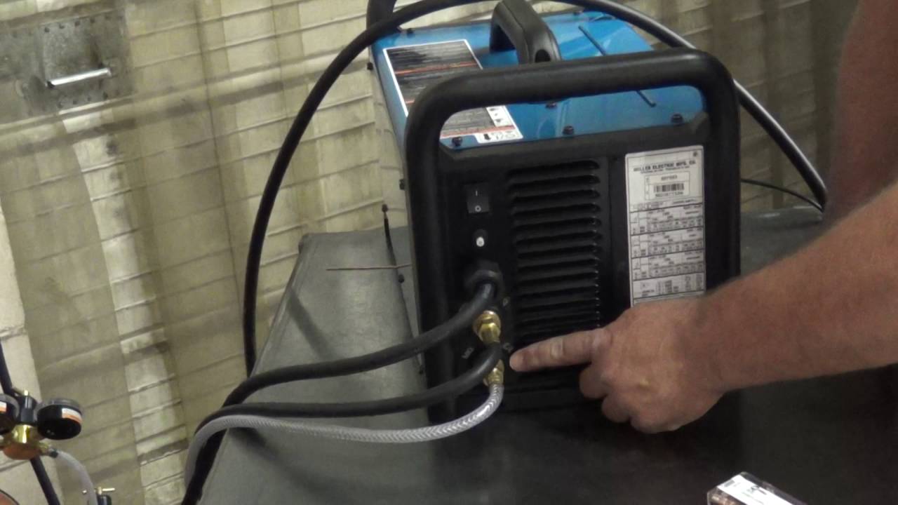 Dual solenoid on the Miller Multimatic 215 Multiprocess Welder YouTube