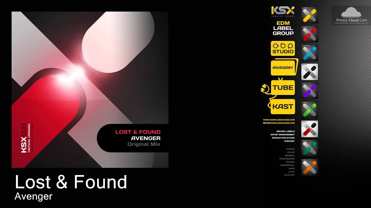 Watch Lost & Found - Avenger on YouTube Watch Lost & Found - Avenger on YouTube