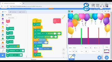 English Speaking—Scratch：How to draw a flower by Scratch