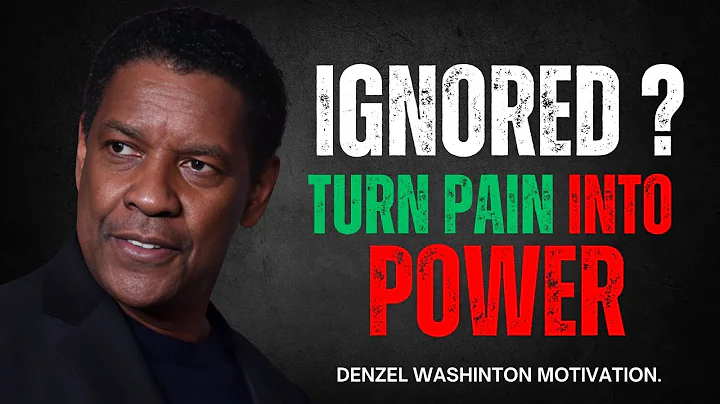 WHEN SOMEONE  IGNORES YOU, IT HURTS , BUT IT'S A SIGN | DENZEL WASHINGTON BEST MOTIVATION SPEECH