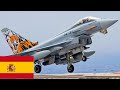 Испанский тигр. Истребители Eurofighter Typhoon на учениях по воздушным боям в США.