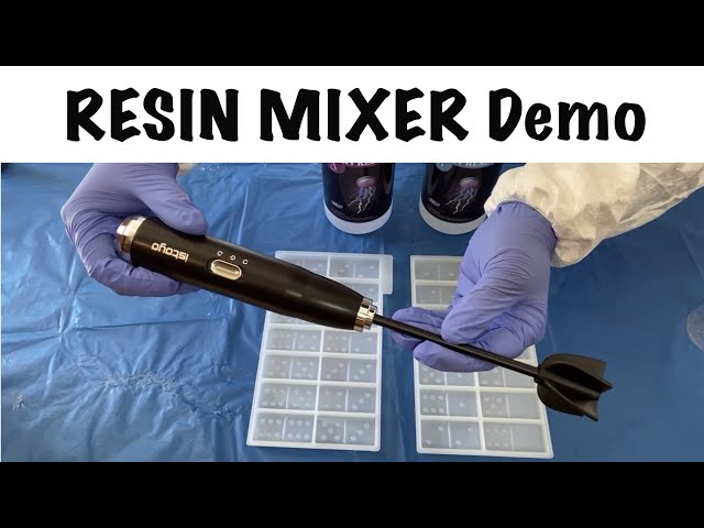 Testing the Auto Electric Resin Mixer from @LETSRESIN - Resin Soap  Dispenser 