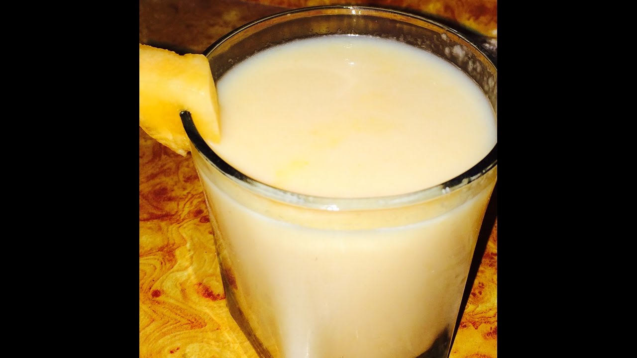 Recipe of Musk Melon Milkshake At My Kitchen YouTube
