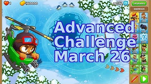 Bloons TD 6 Advanced Challenge | Regrow, Regrow and Regrow | No Hero No MK | March 26 2022