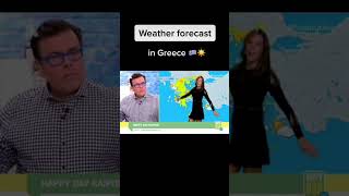 Weather forecast Greece vs Germany  #countries #geography #weather