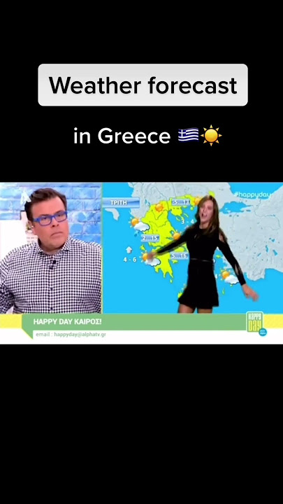 Weather forecast Greece vs Germany 😃 #countries #geography #weather