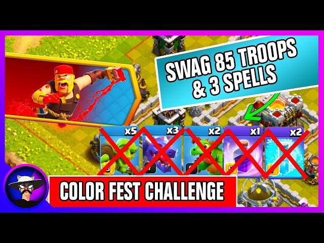 Clash of Clans event challenges: How to complete Colour Fest