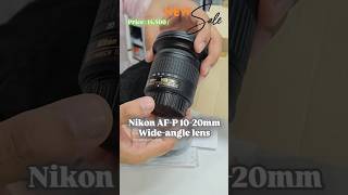 Nikon AF-P DX 10-20mm f/4.5-5.6 G DX VR Lens In Brand New Condition ( in warranty)...#nikon1020mm