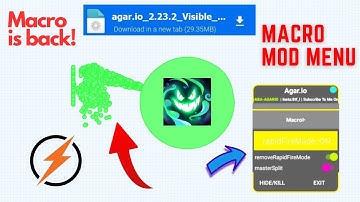 Agario Macro Back | Epic clips + Destroying teams | Android and iOS No Lag Mod