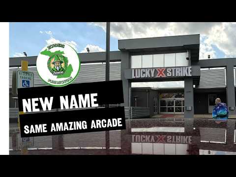 New name, same Amazing arcade. Lucky Strike formally Revel and