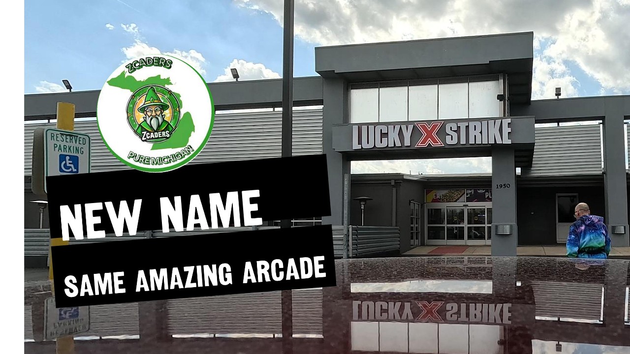 New name, same Amazing arcade. Lucky Strike formally Revel and