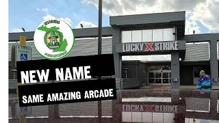 New name, same Amazing arcade. Lucky Strike formally Revel and
