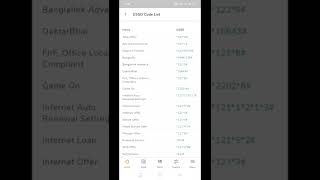 USSD code list | check important  information™ | ✔️#shorts