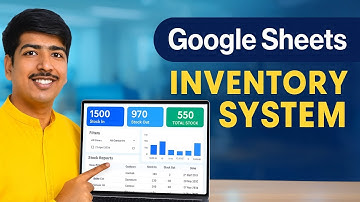 Professional Inventory Management System using Google Apps Script+Google Sheets (Complete Tutorial)