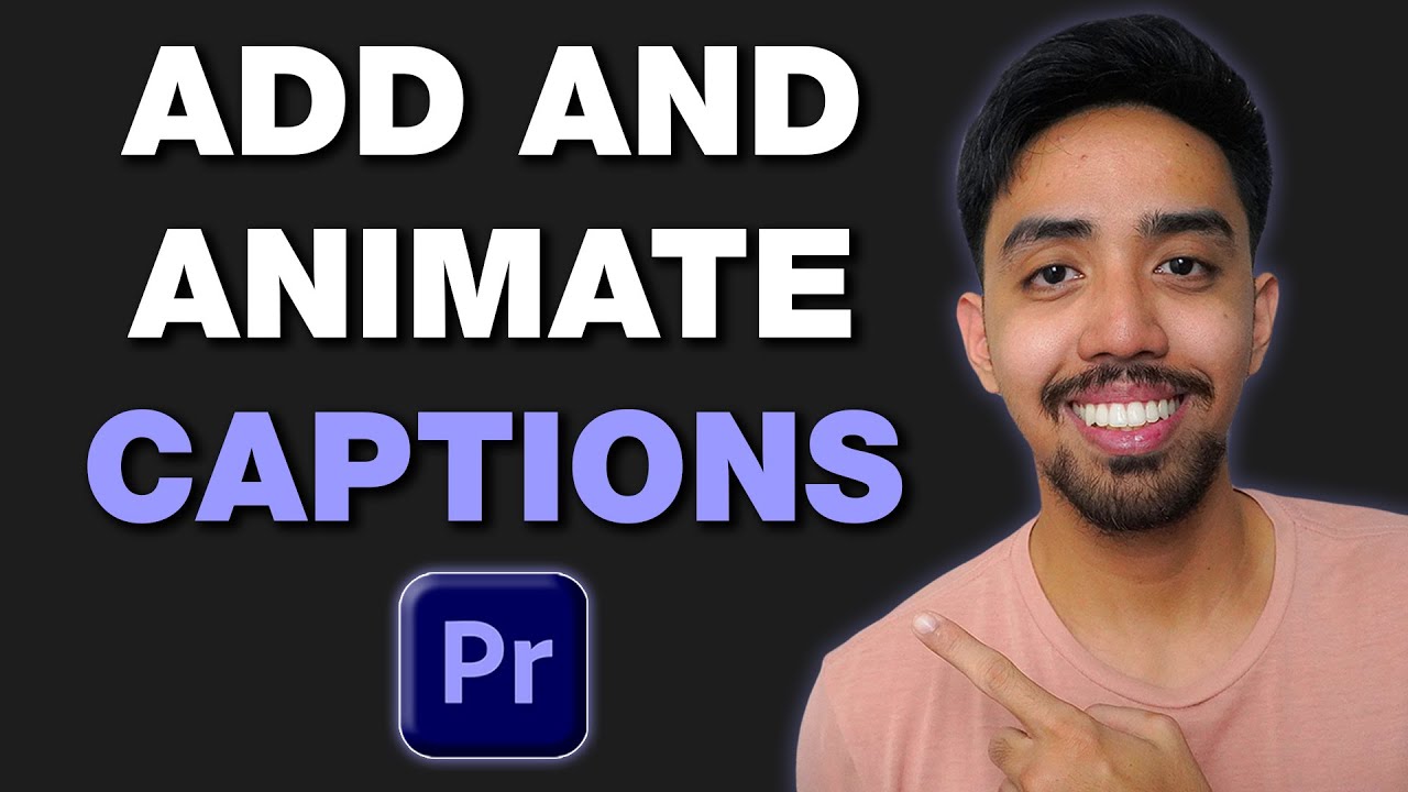 How to add and animate captions in Premiere Pro (2026)