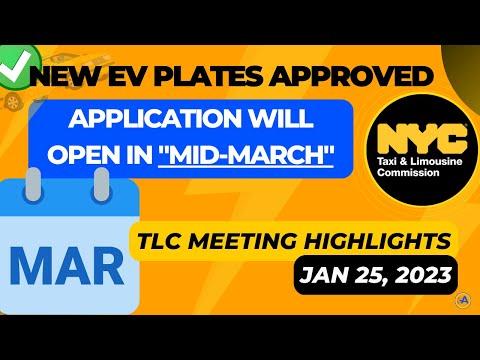 Tlc Ev Plates Nyc