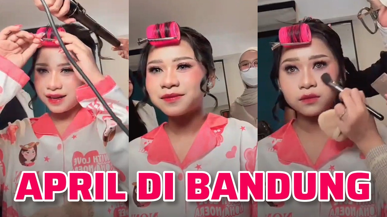 APRIL UDAH DI BANDUNG, PERSIAPAN MAKEUP MAU COLLAB SAMA TASYA NOERA