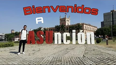 Bienvenidos a Asuncion PARAGUAY (corazon de latino...