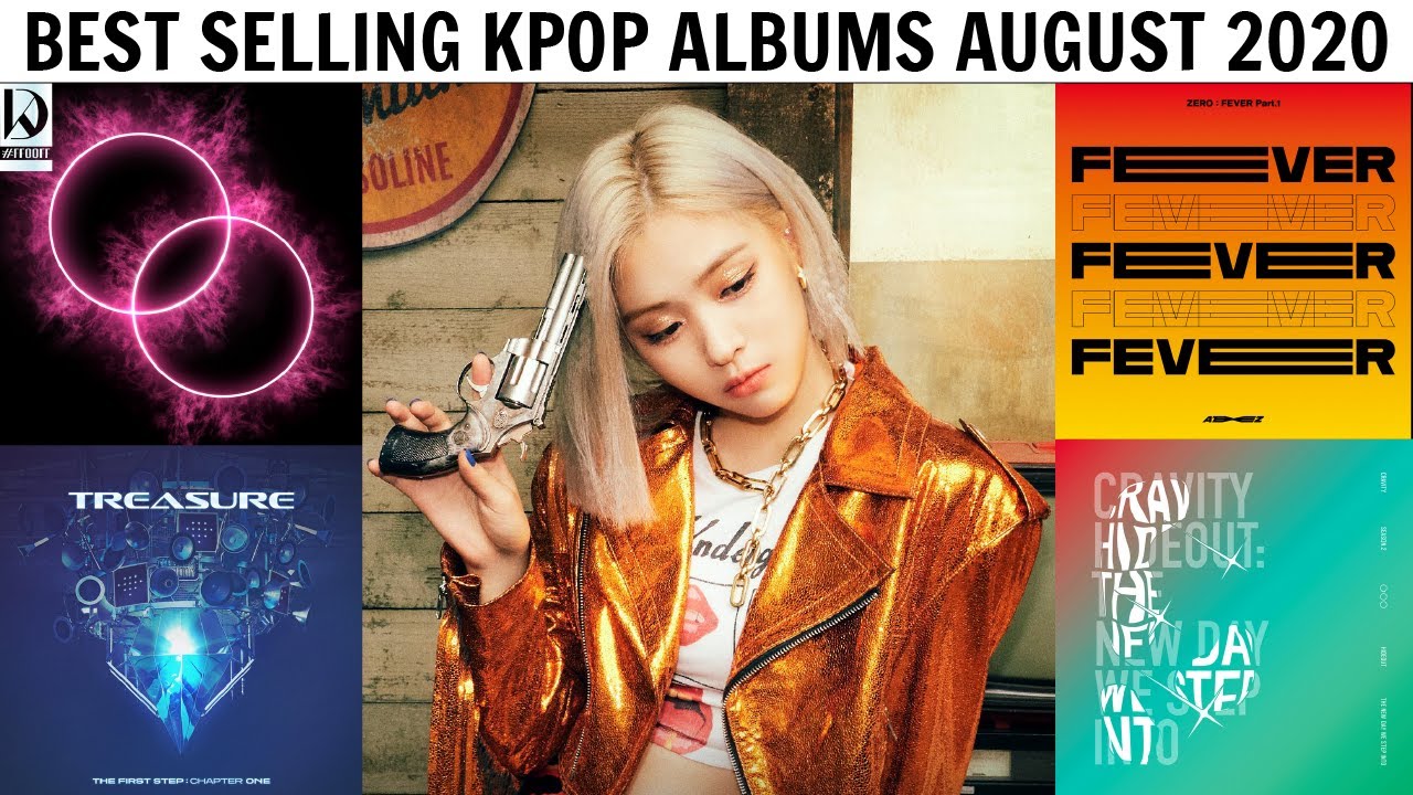 [TOP 25] BEST SELLING KPOP ALBUMS IN AUGUST 2020 Gaon Chart YouTube