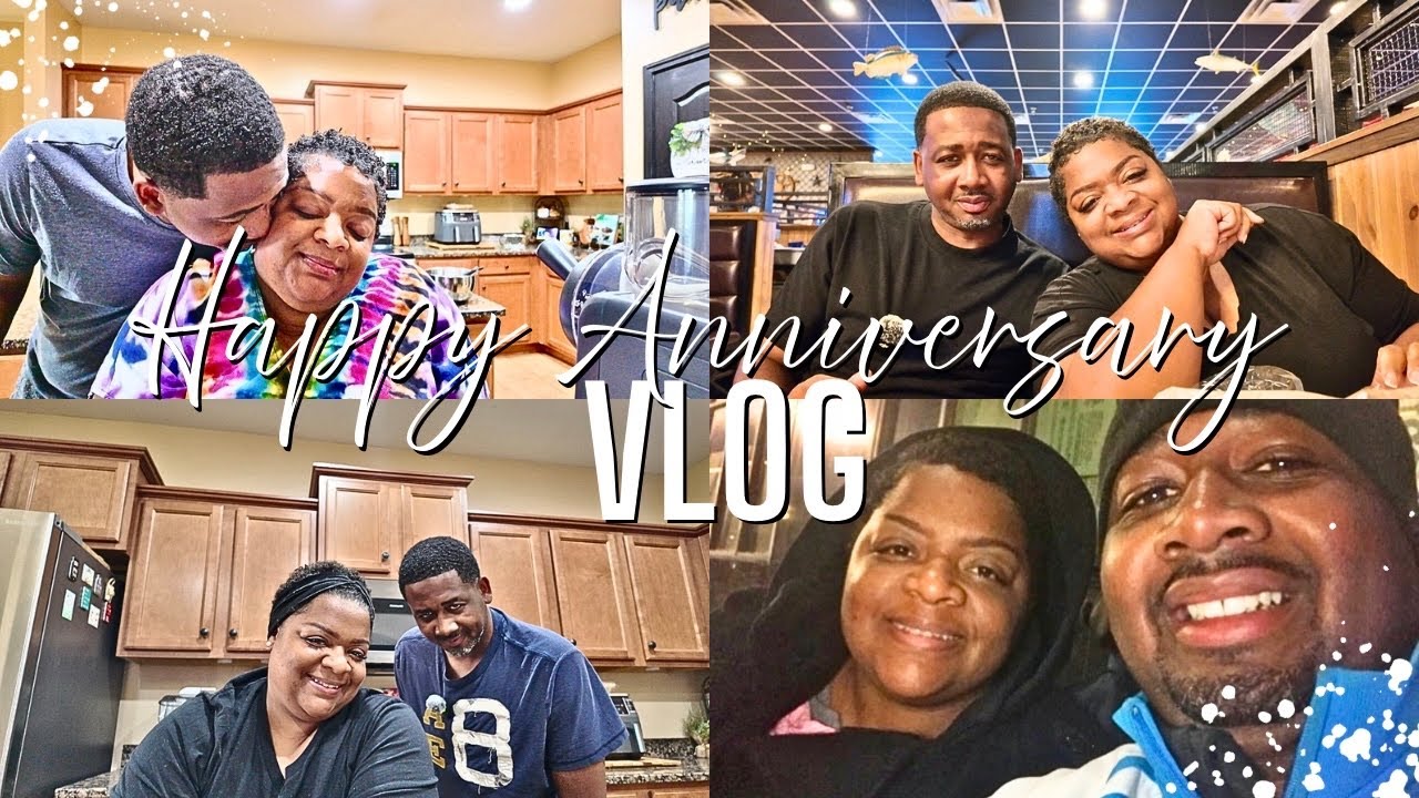ANNIVERSARY VLOG | 26 YEARS OF MARRIAGE ♥️| CELEBRATING AT HOME + COOKING DINNER 