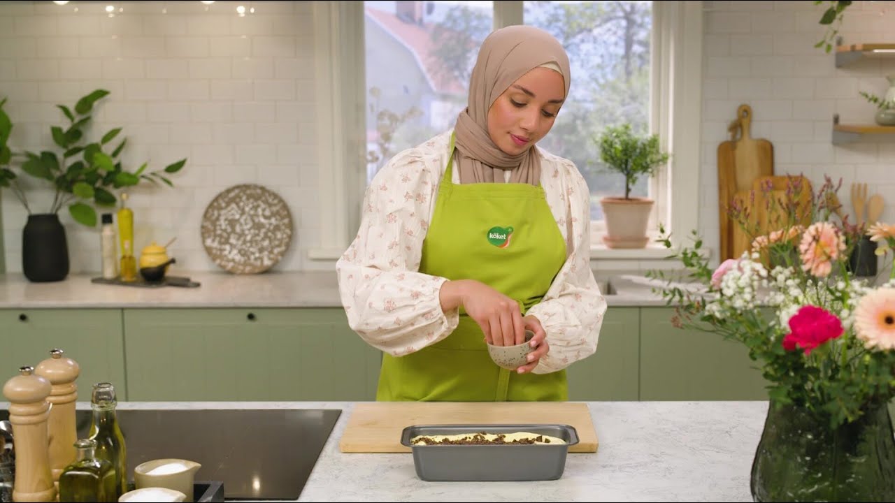 Parfait med pecannötter och salt kolasås - Köket